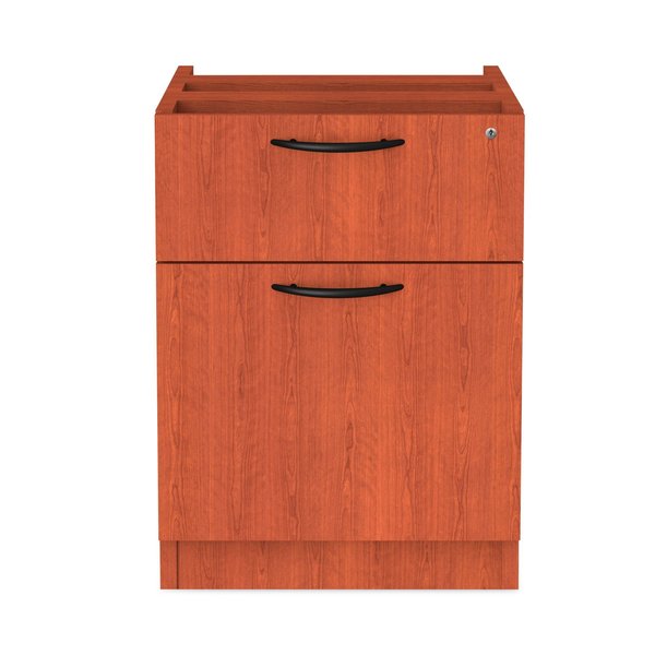 Alera 15.63 in W 2 Drawer File Cabinets, Medium Cherry, Letter/Legal ALEVA552222MC